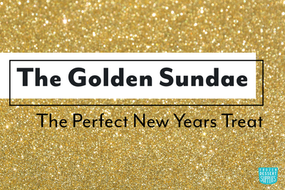 The Golden Sundae: the Perfect New Years Treat