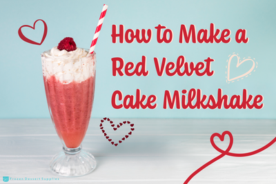 How to Make a Red Velvet Cake Milkshake
