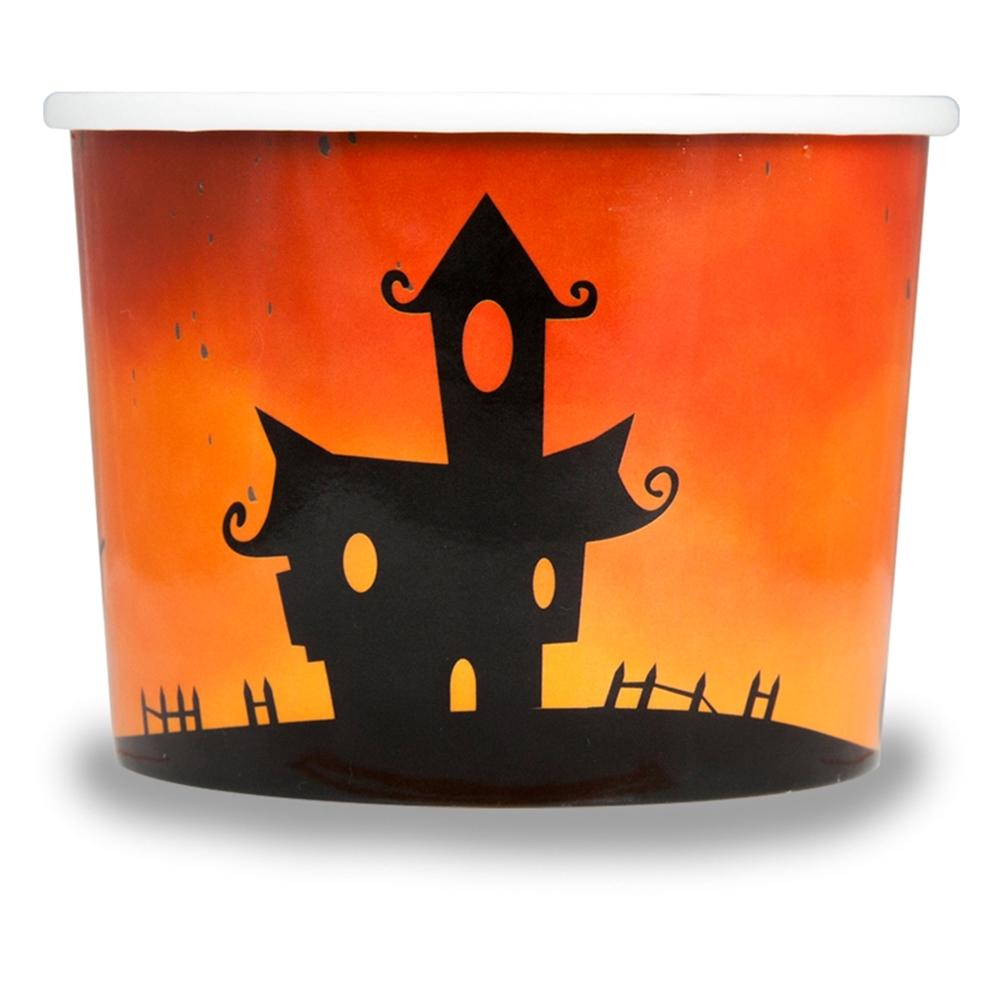 UNIQ® 8 oz Spooky Halloween Ice Cream Cups