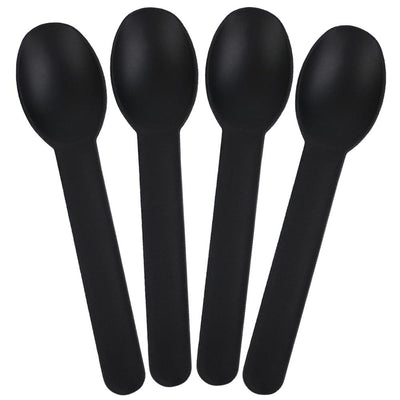 UNIQ® Black Heavy Duty Ice Cream Spoons