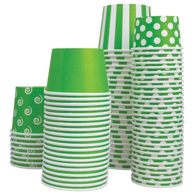 UNIQ® 5 oz Green Ice Cream Cups