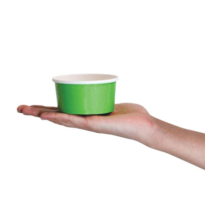UNIQ® 5 oz Green Ice Cream Cups