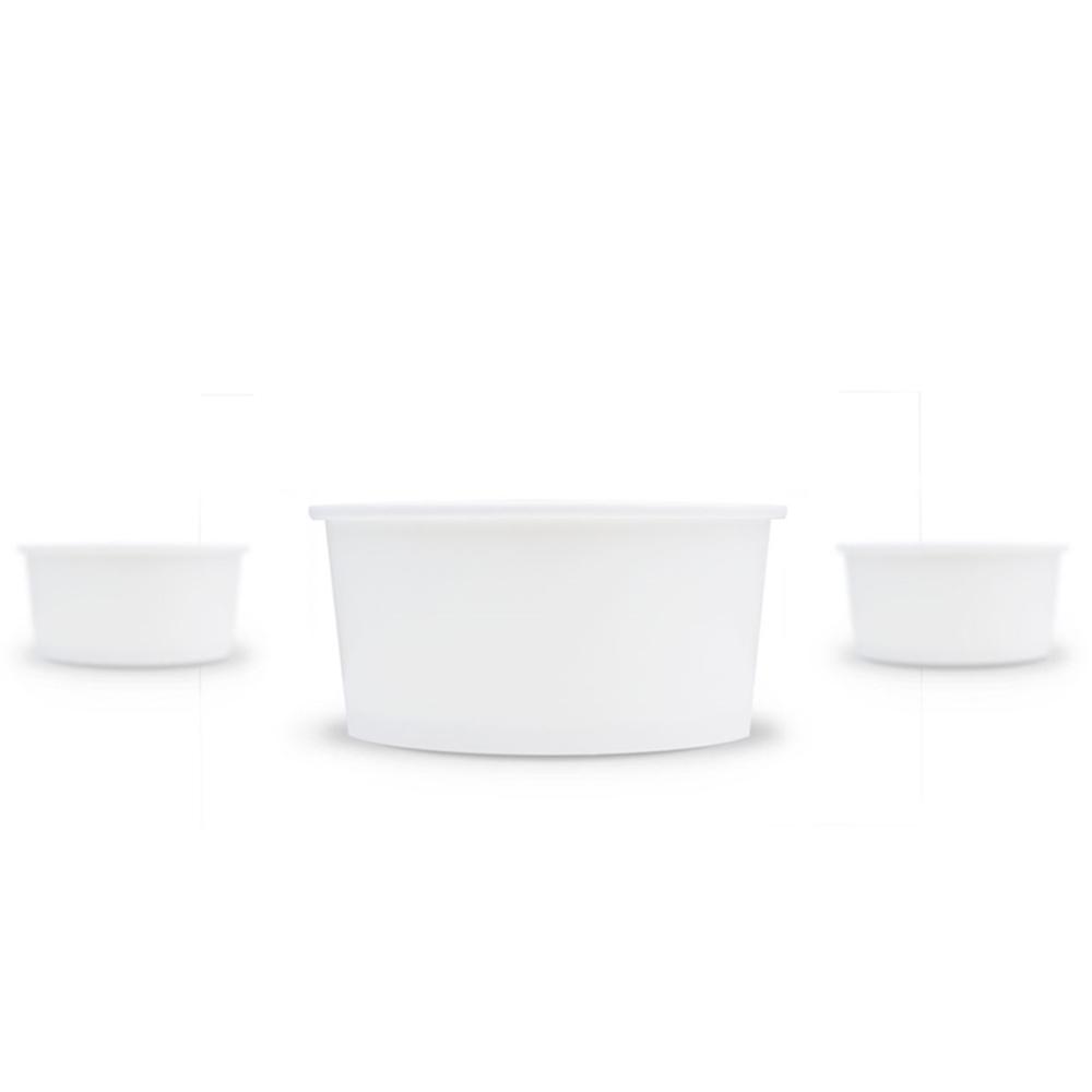 UNIQ® 5 oz White Ice Cream Cups