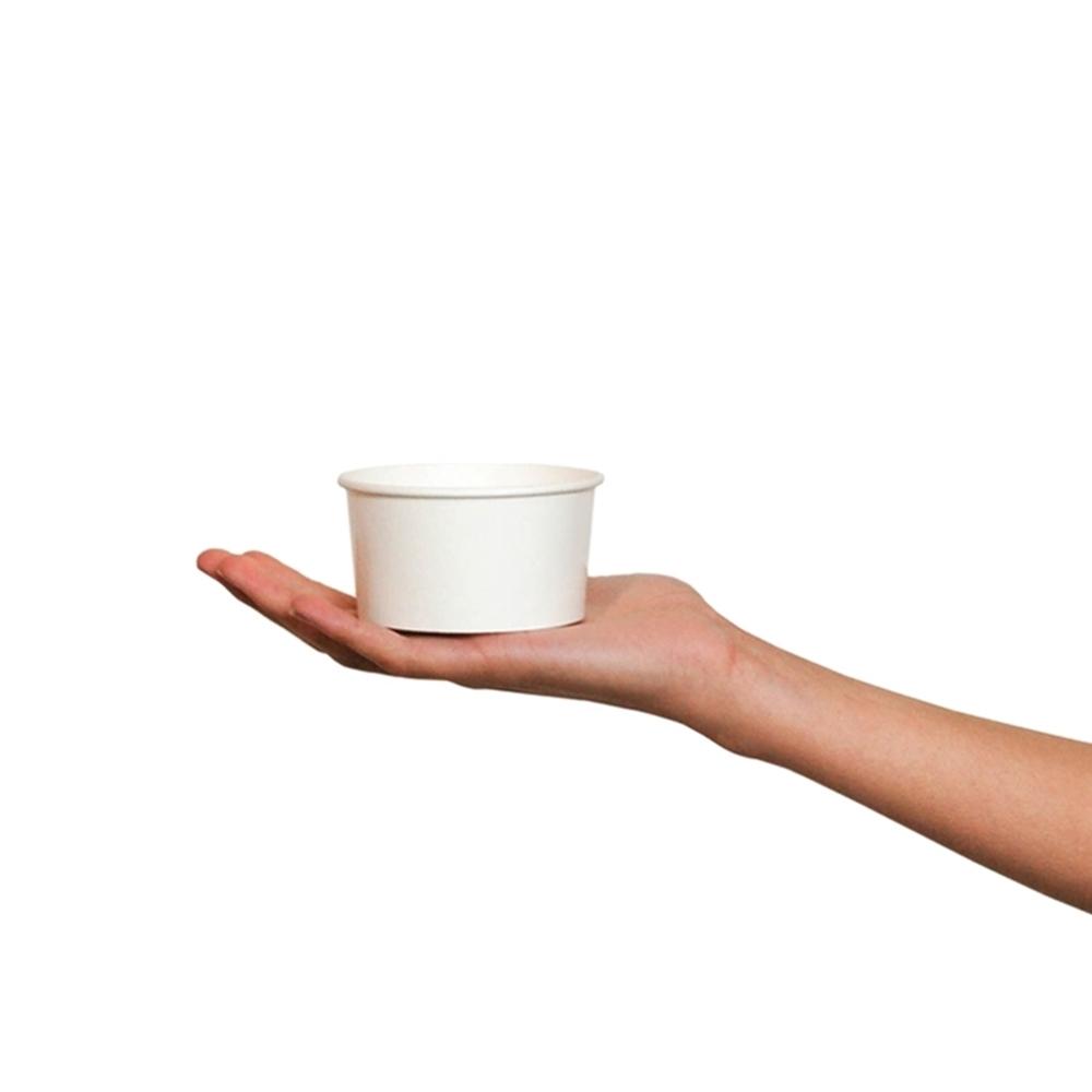 UNIQ® 5 oz White Ice Cream Cups