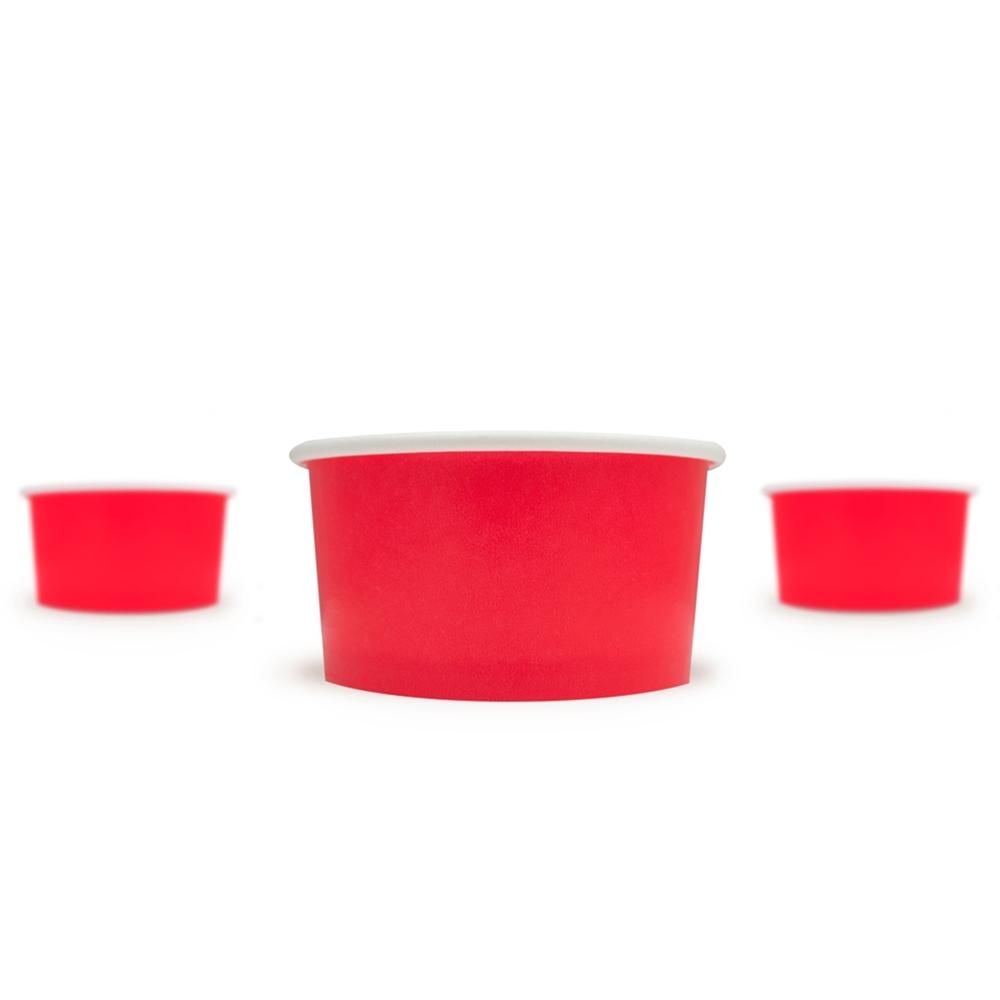 UNIQ® 5 oz Red Ice Cream Cups