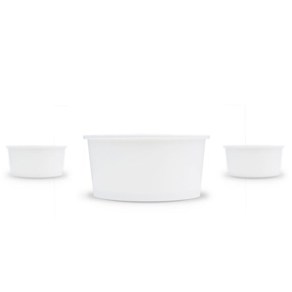 UNIQ® 6 oz White Ice Cream Cups