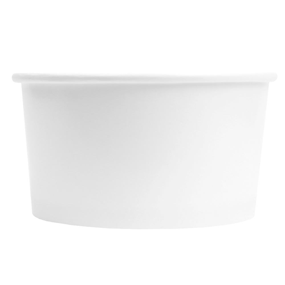 UNIQ® 6 oz White Ice Cream Cups