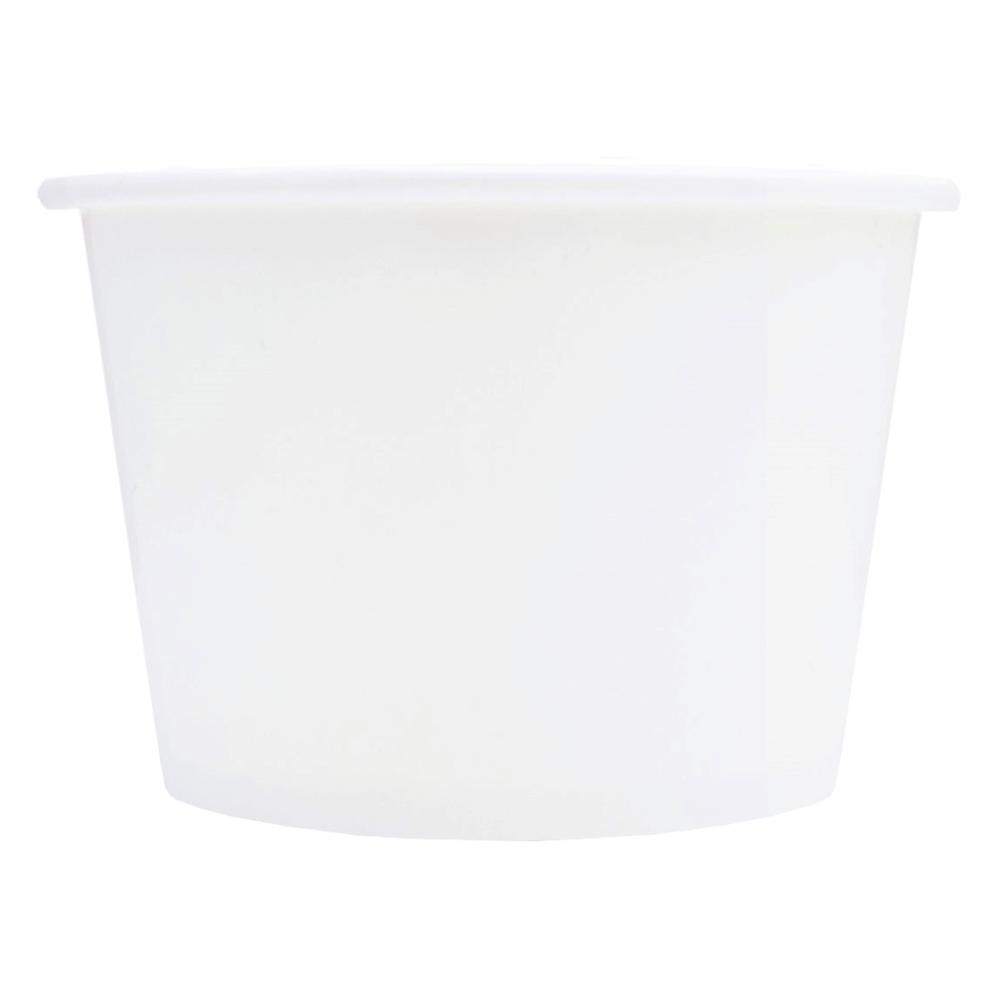 UNIQ® 8 oz White Ice Cream Cups