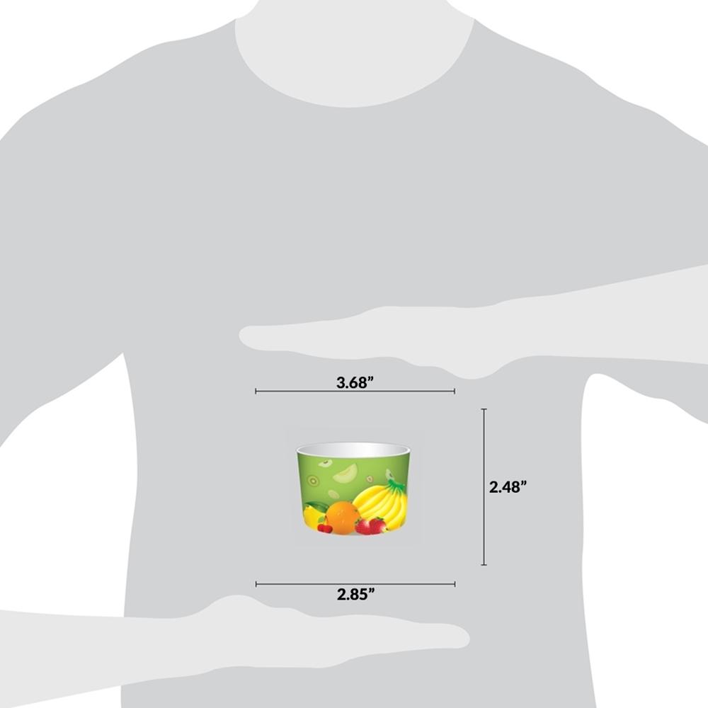 UNIQ® 8 oz Fresh Fruit Ice Cream Cups