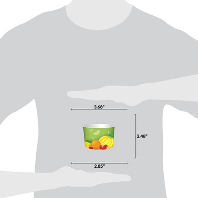 UNIQ® 8 oz Fresh Fruit Ice Cream Cups
