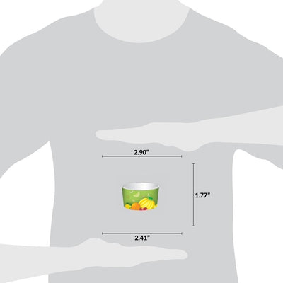 UNIQ® 4 oz Fresh Fruit Ice Cream Cups