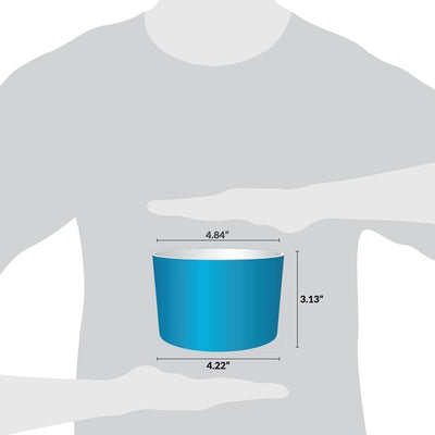 UNIQ® 20 oz Blue Ice Cream Cups