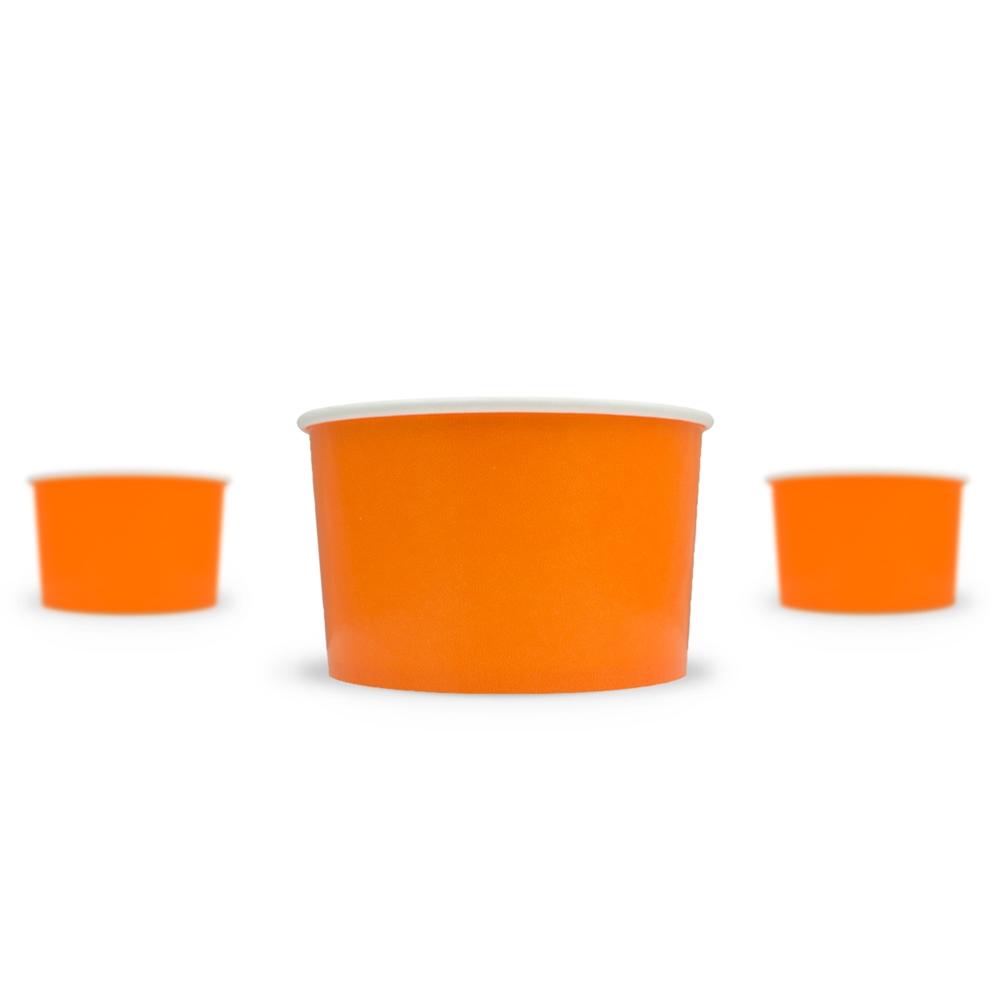 UNIQ® 20 oz Orange Ice Cream Cups
