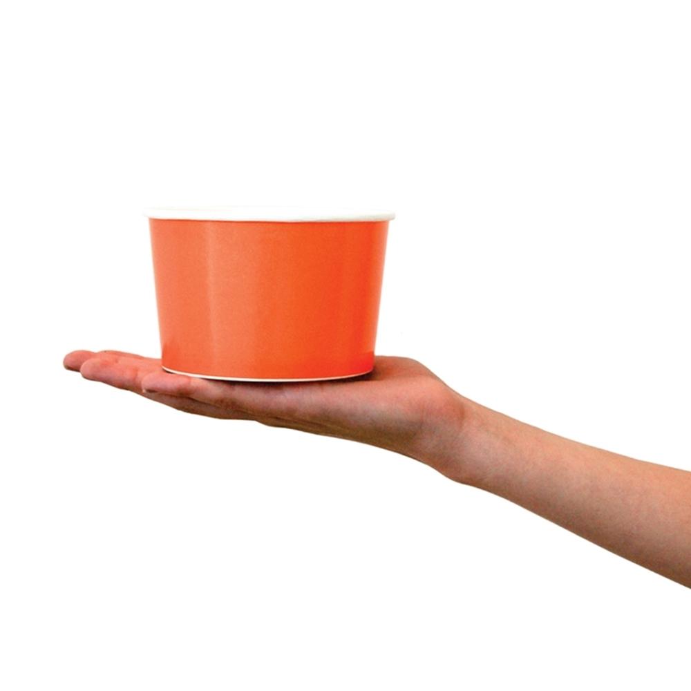 UNIQ® 20 oz Orange Ice Cream Cups