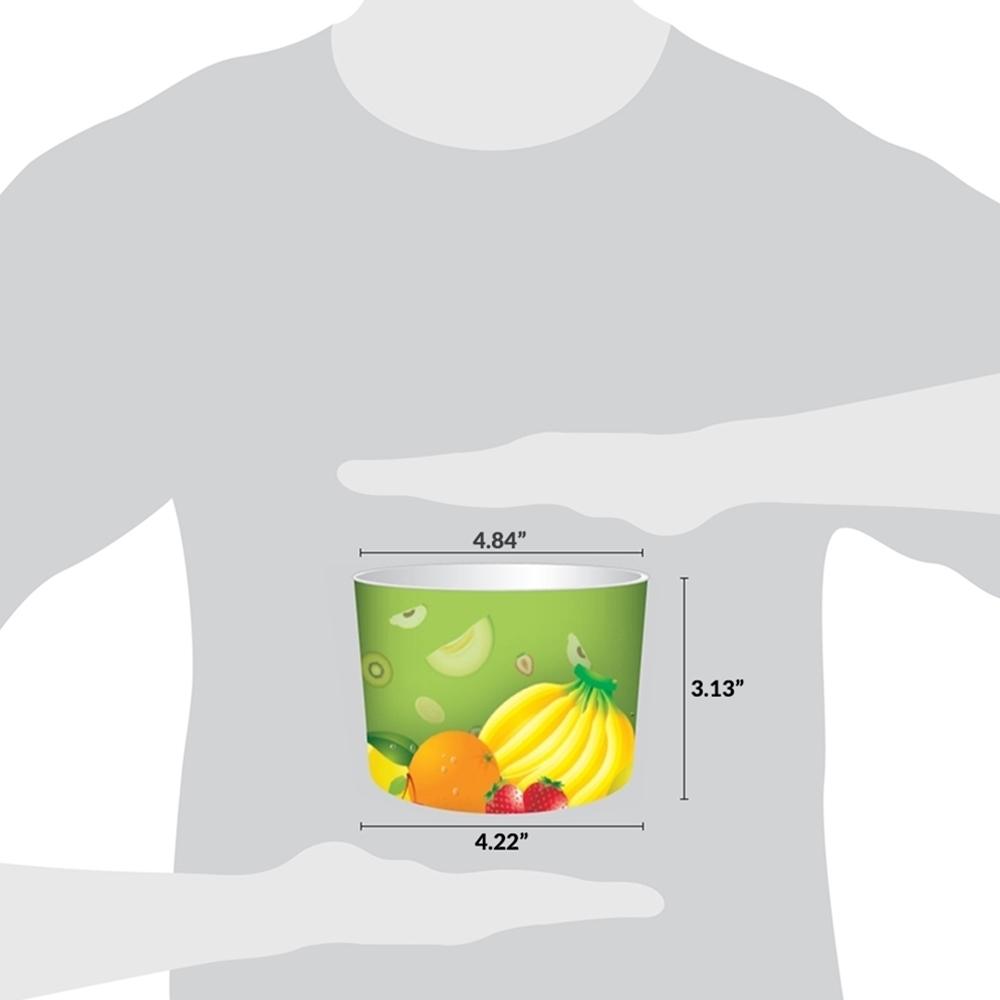UNIQ® 20 oz Fresh Fruit Ice Cream Cups
