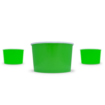 UNIQ® 20 oz Green Ice Cream Cups