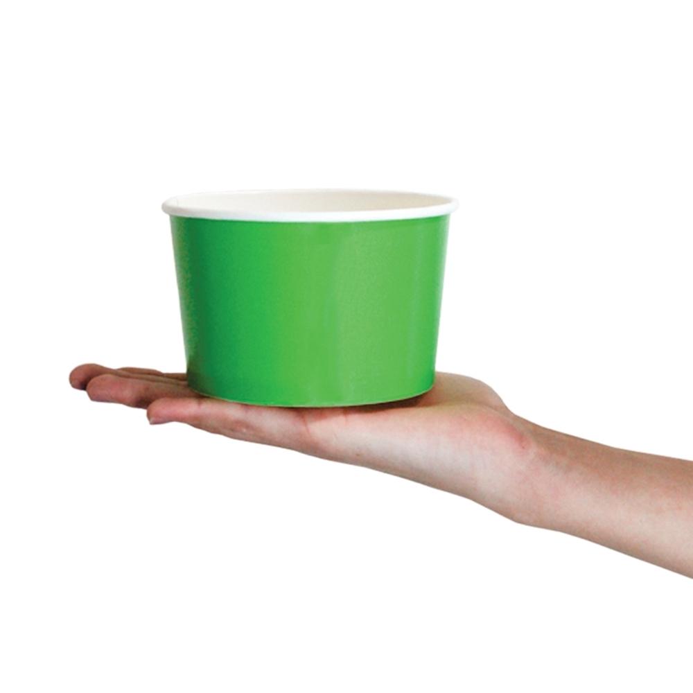 UNIQ® 20 oz Green Ice Cream Cups