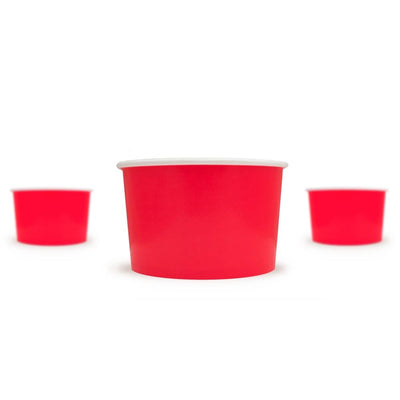 UNIQ® 20 oz Red Ice Cream Cups