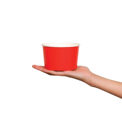 UNIQ® 20 oz Red Ice Cream Cups