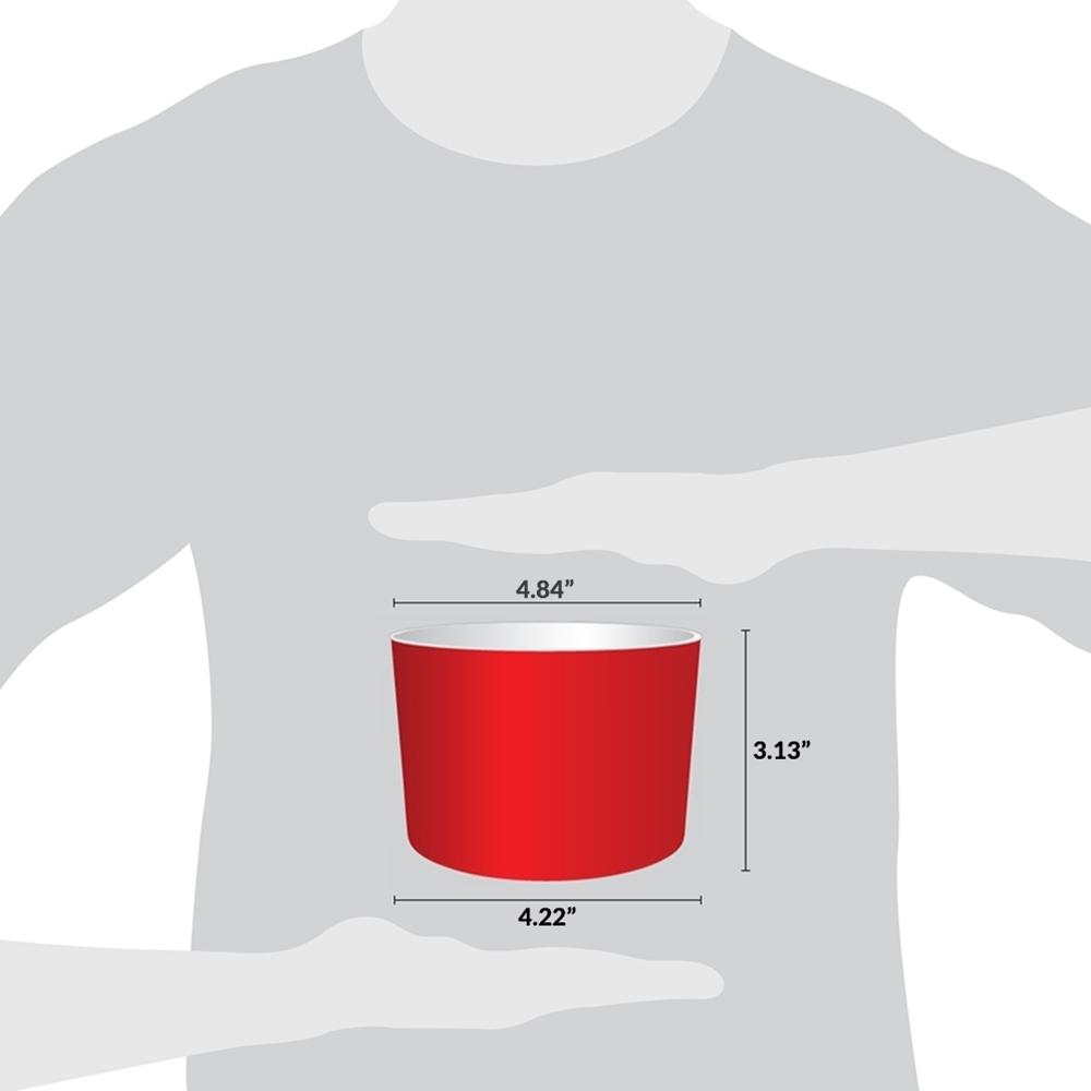 UNIQ® 20 oz Red Ice Cream Cups