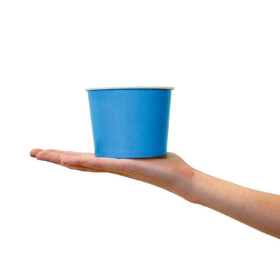 UNIQ® 16 oz Blue Ice Cream Cups