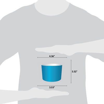 UNIQ® 16 oz Blue Ice Cream Cups