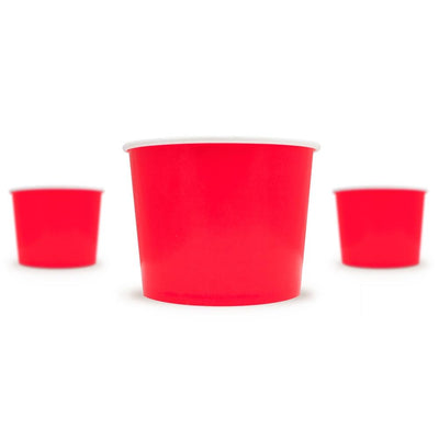 UNIQ® 16 oz Red Ice Cream Cups