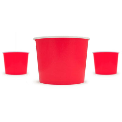 UNIQ® 12 oz Red Ice Cream Cups