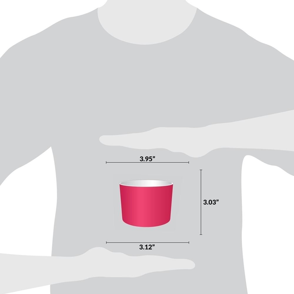 UNIQ® 12 oz Pink Ice Cream Cups