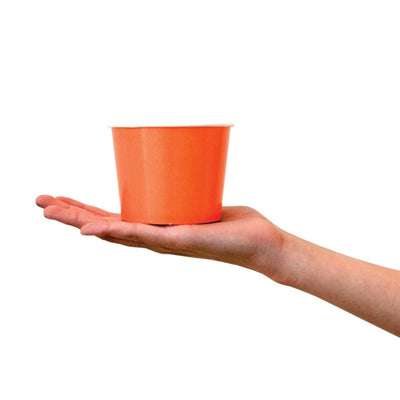 UNIQ® 12 oz Orange Ice Cream Cups