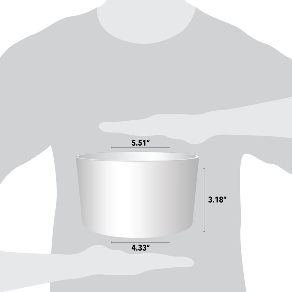 UNIQ® 24 oz White Ice Cream Cups