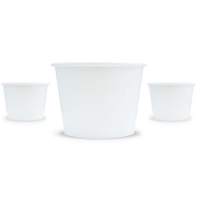 UNIQ® 32 oz White Ice Cream Cups
