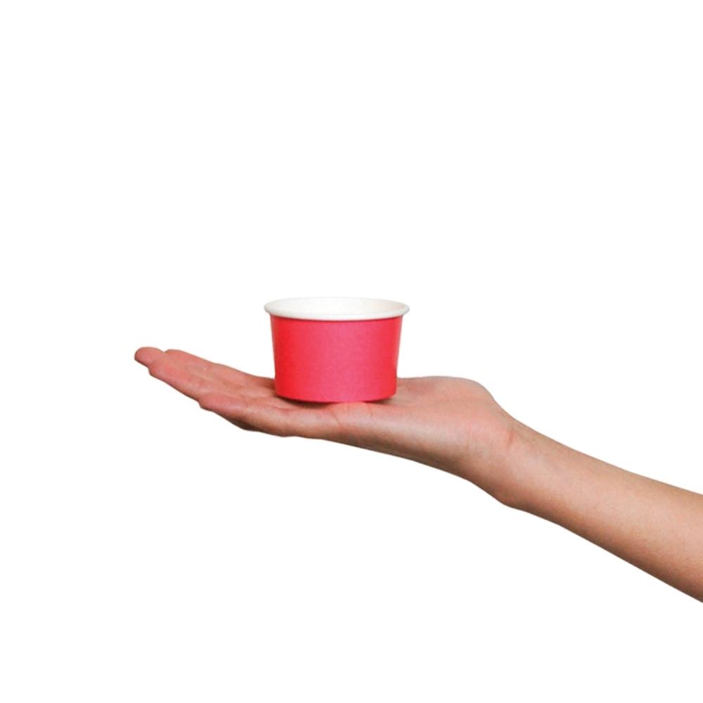 UNIQ® 4 oz Pink Ice Cream Cups