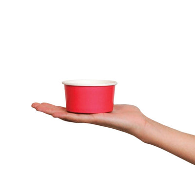UNIQ® 6 oz Pink Ice Cream Cups