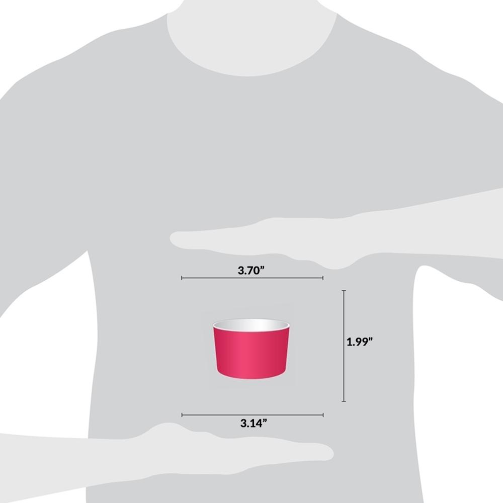 UNIQ® 6 oz Pink Ice Cream Cups