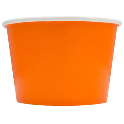UNIQ® 8 oz Orange Ice Cream Cups