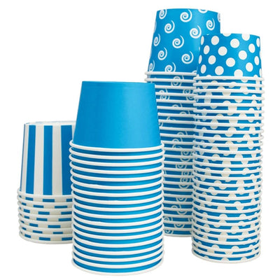 UNIQ® 6 oz Blue Ice Cream Cups