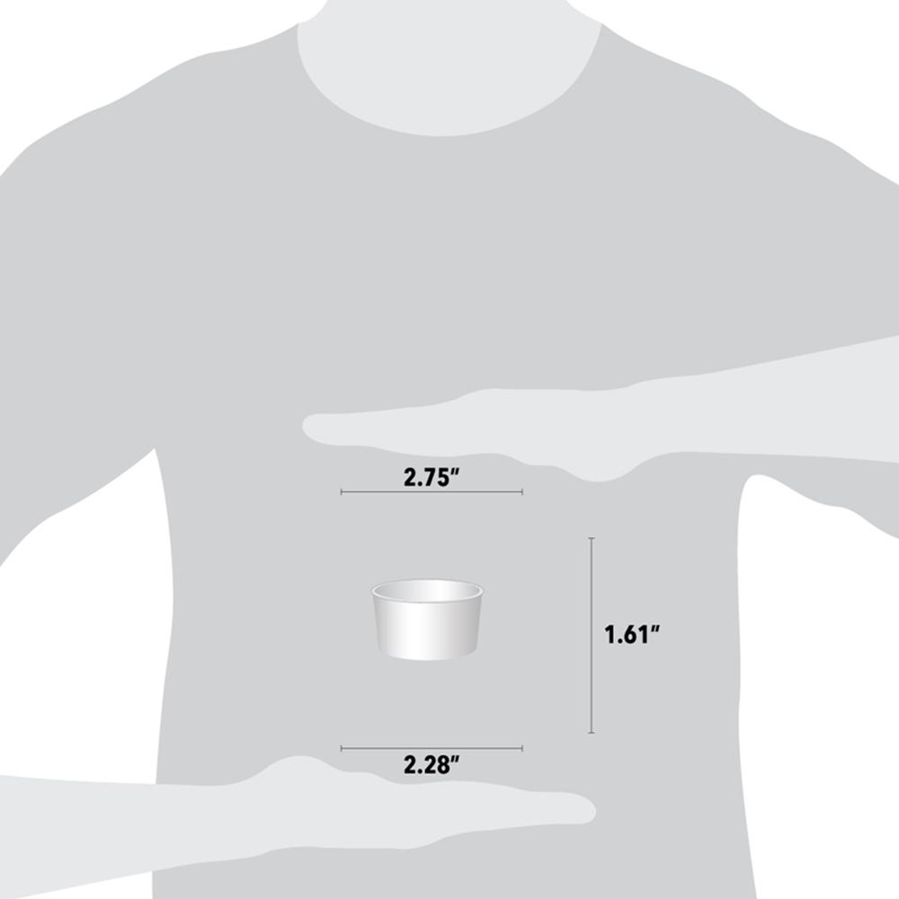 UNIQ® 3 oz White Ice Cream Cups