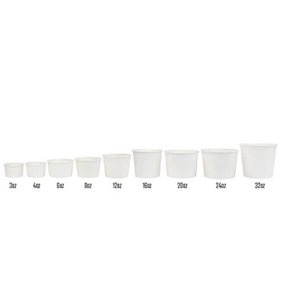 UNIQ® 3 oz Green Ice Cream Cups