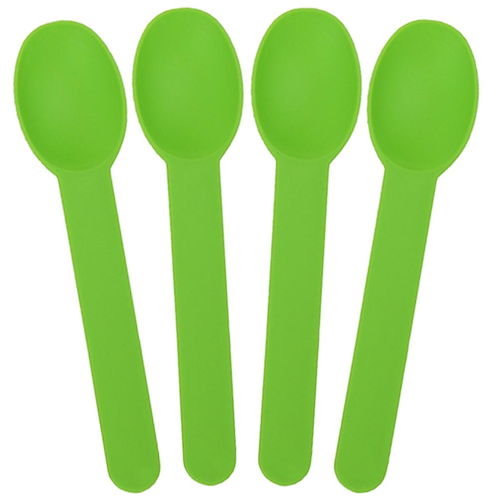 UNIQ® Green Heavy Duty Ice Cream Spoons
