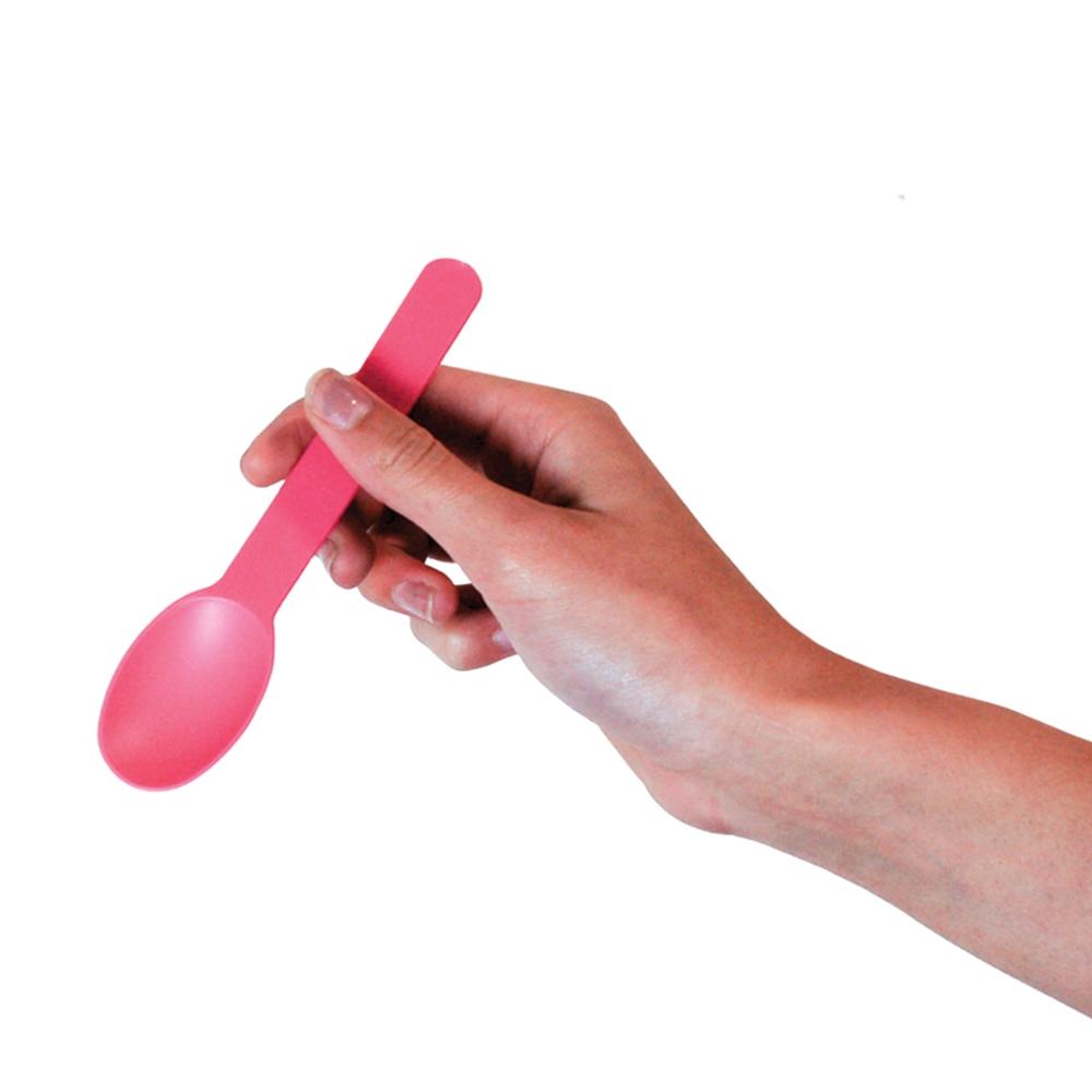 UNIQ® Pink Heavy Duty Ice Cream Spoons