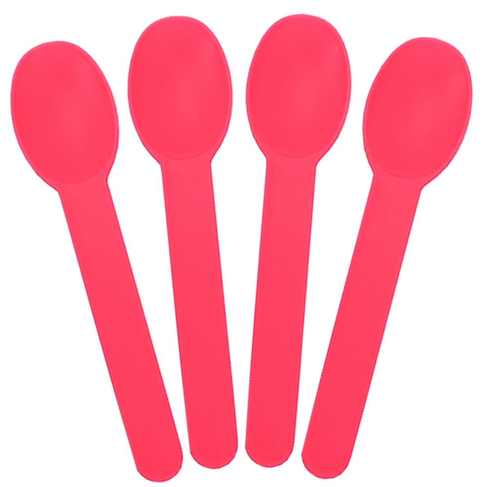 UNIQ® Pink Heavy Duty Ice Cream Spoons