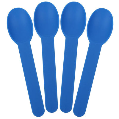 UNIQ® Blue Heavy Duty Ice Cream Spoons