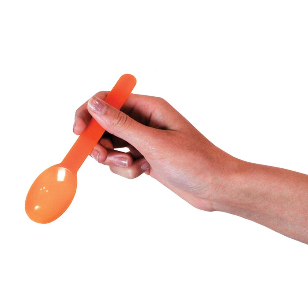 UNIQ® Orange Heavy Duty Ice Cream Spoons