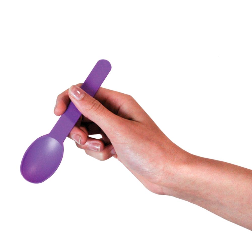 UNIQ® Purple Heavy Duty Ice Cream Spoons