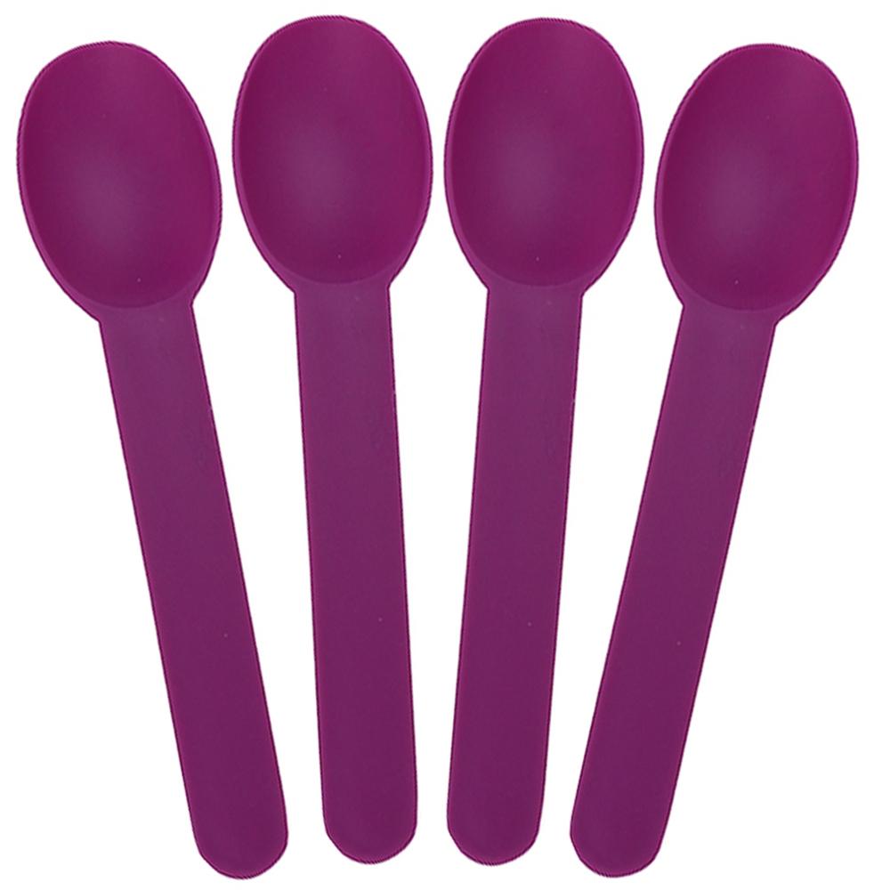 UNIQ® Purple Heavy Duty Ice Cream Spoons