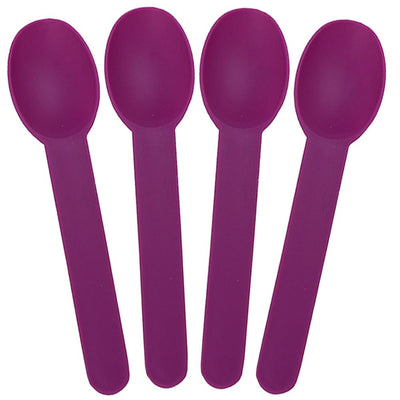 UNIQ® Purple Heavy Duty Ice Cream Spoons