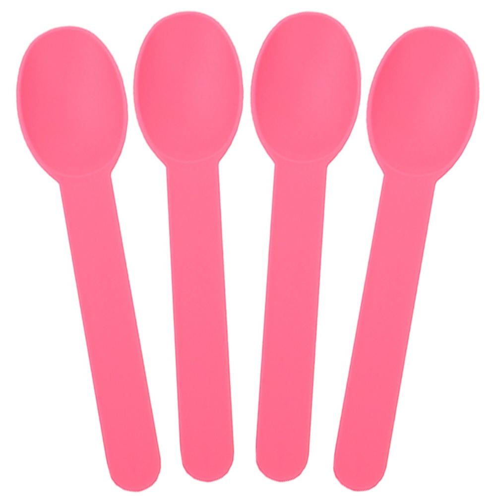 UNIQ® Light Pink Heavy Duty Ice Cream Spoons