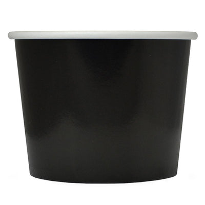 UNIQ® 12 oz Black Ice Cream Cups