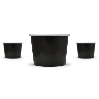 UNIQ® 12 oz Black Ice Cream Cups